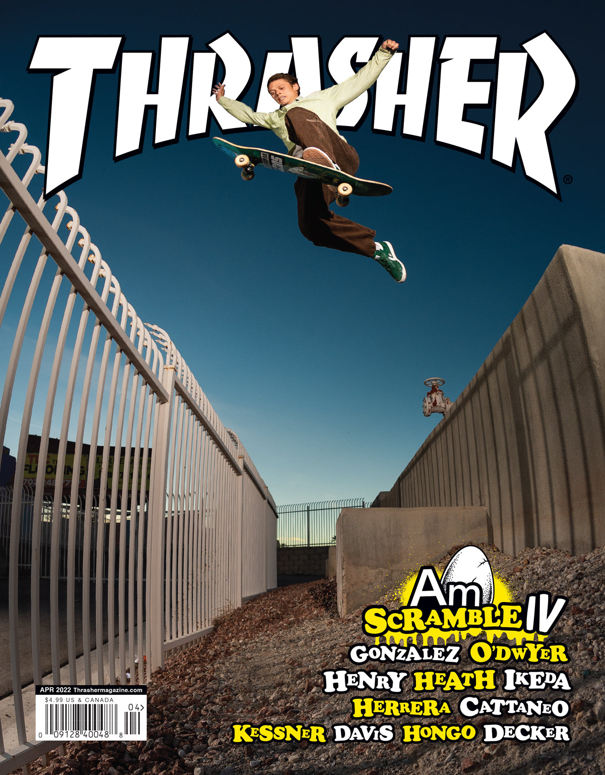 Thrasher Magazine April 2022
