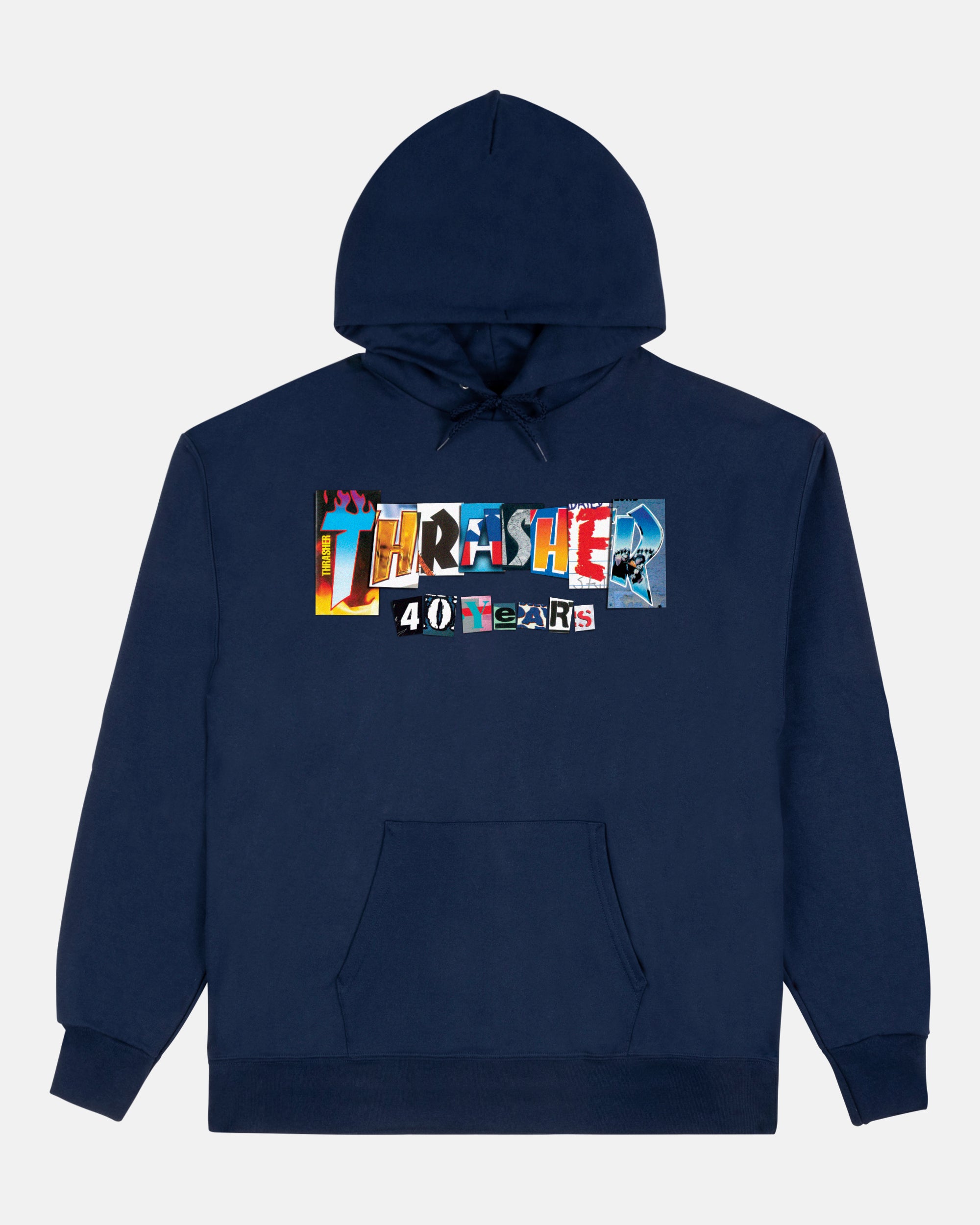 40 YEARS HOODIE NAVY - Main Image