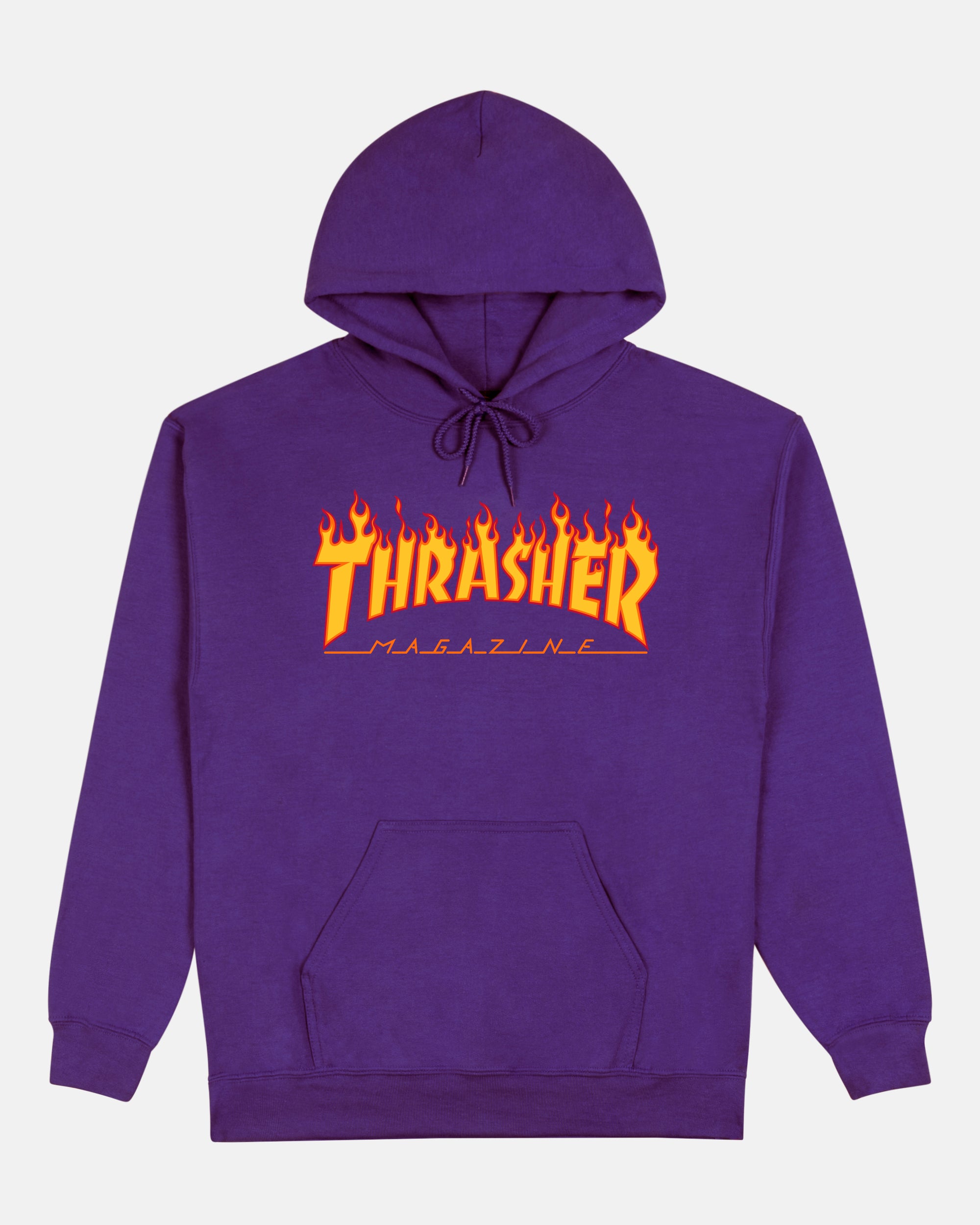 Purple flame hoodie Clearance