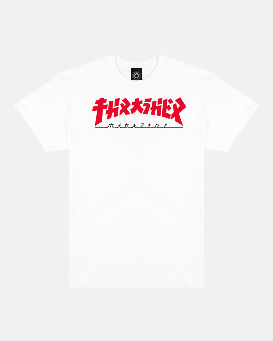 GODZILLA T-SHIRT - WHITE – Thrasher Magazine