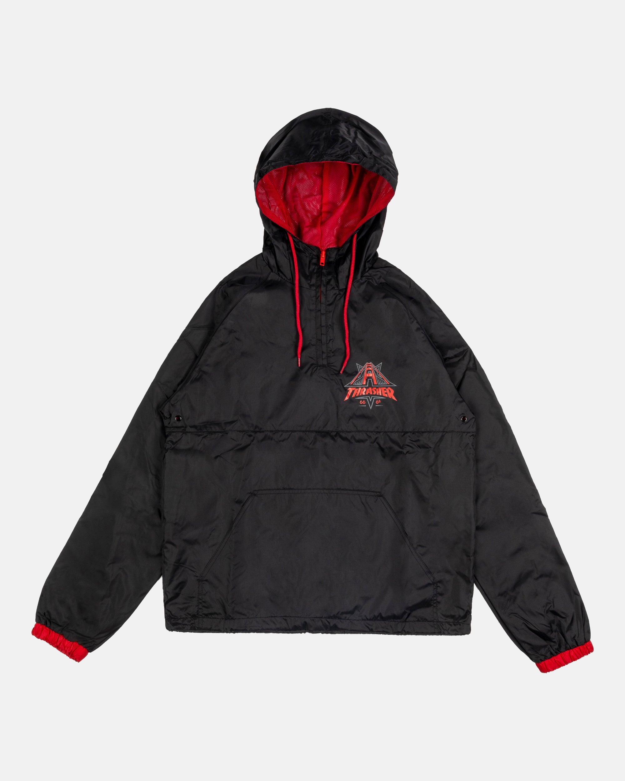 Red thrasher windbreaker Outlet