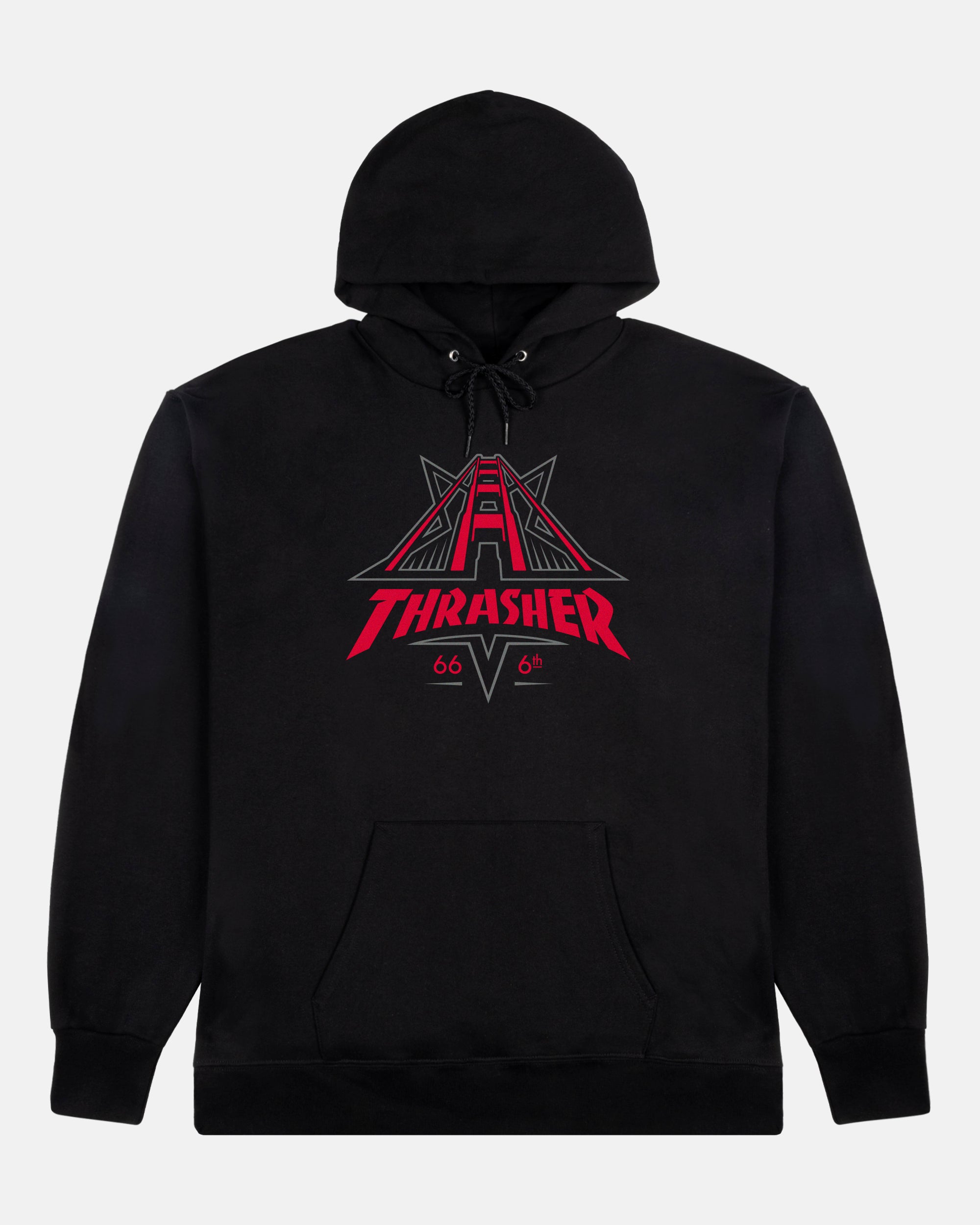 GOLDEN GATE HOODIE BLACK