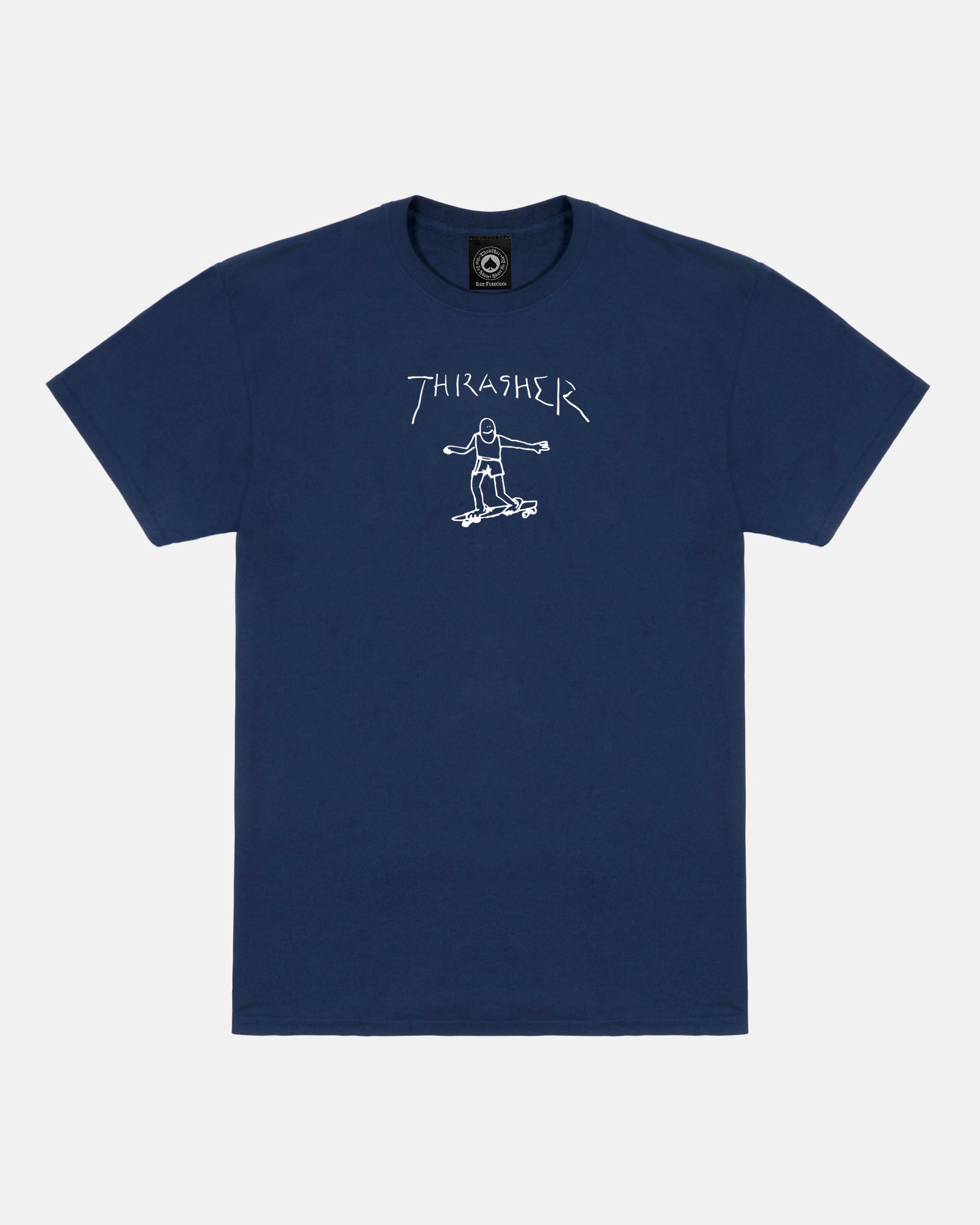 GONZ TSHIRT NAVY WHITE - Main Image