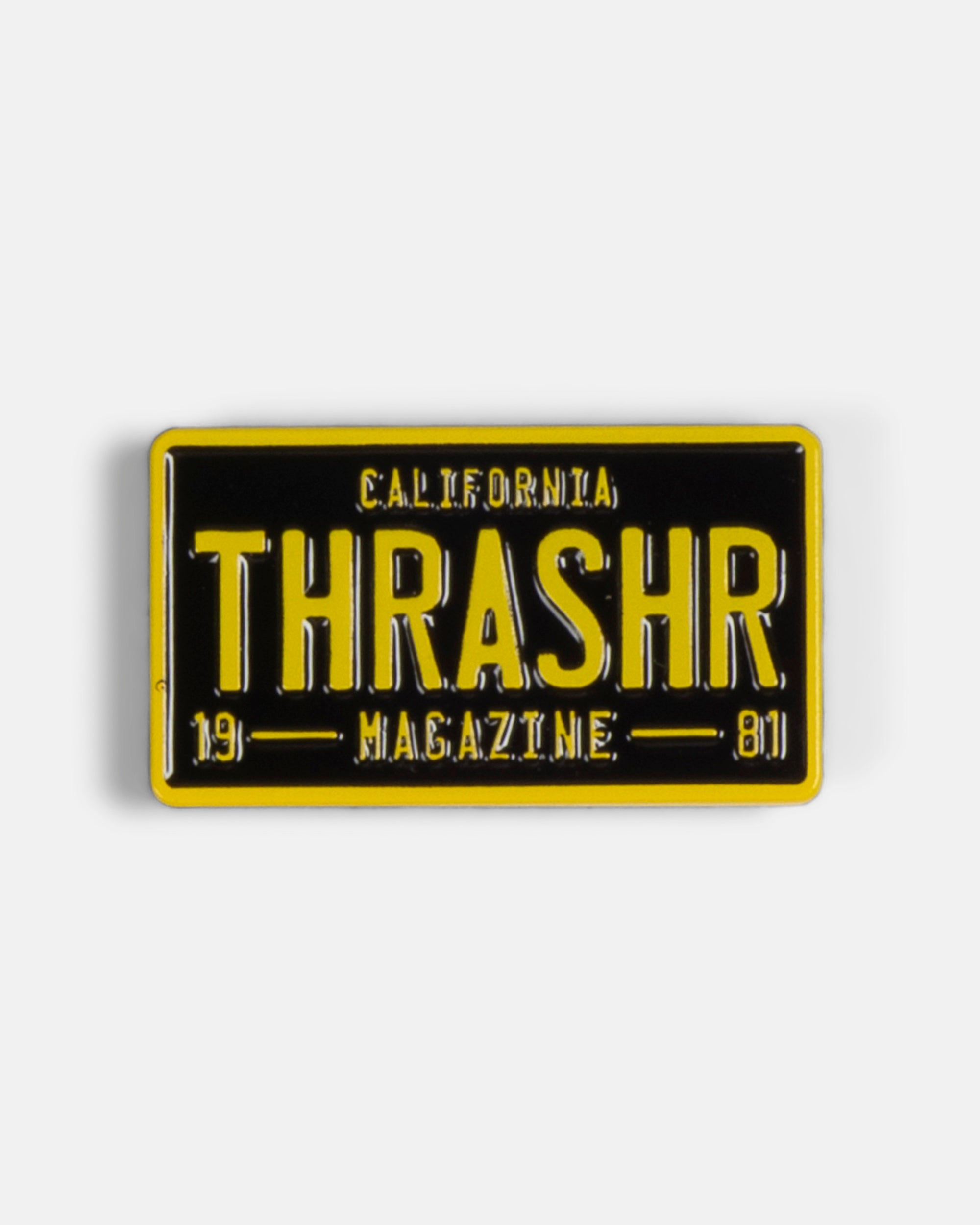 Thrasher Barbed Wire License Plate Holder - Black