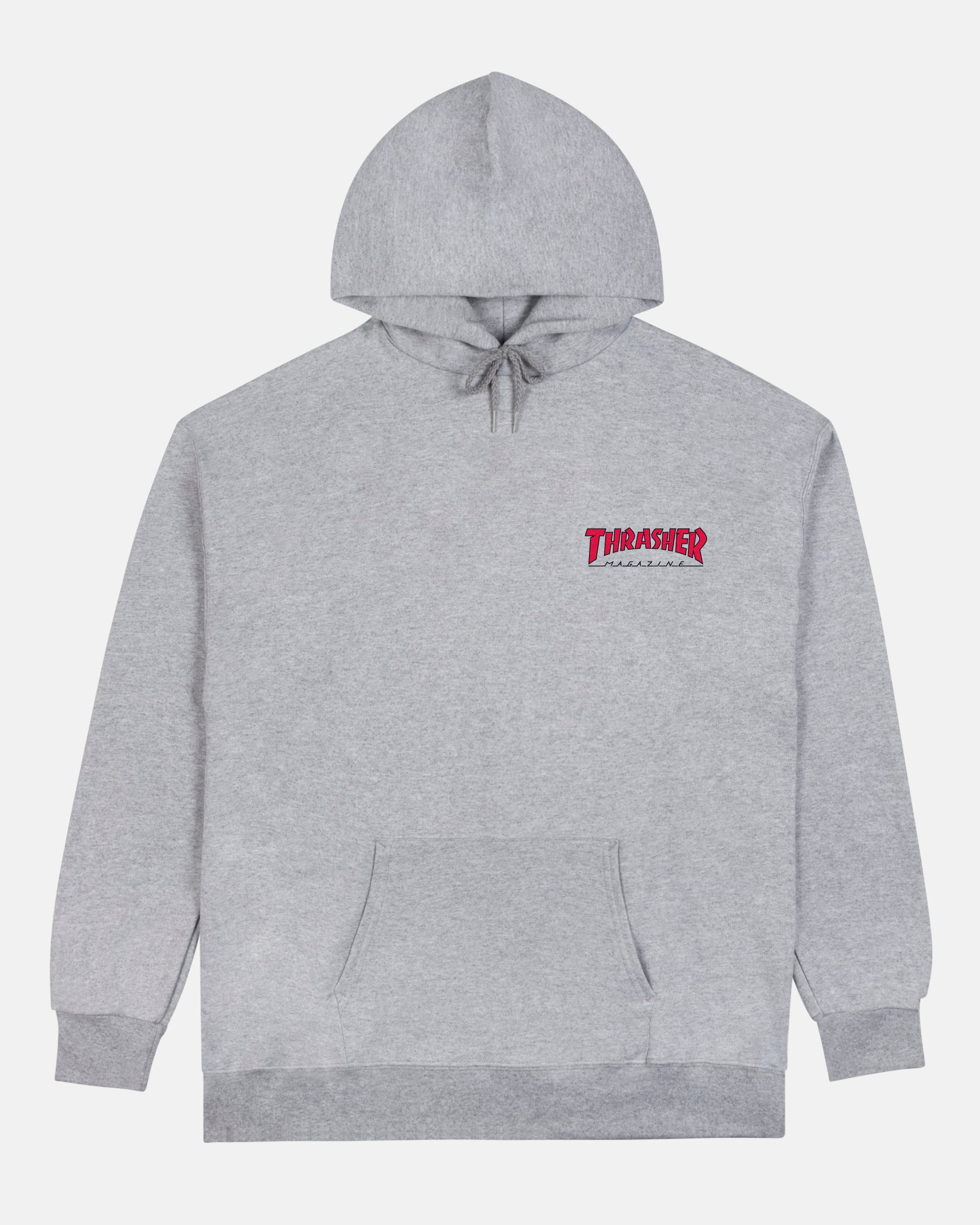 Thrasher hoodie grå Clearance