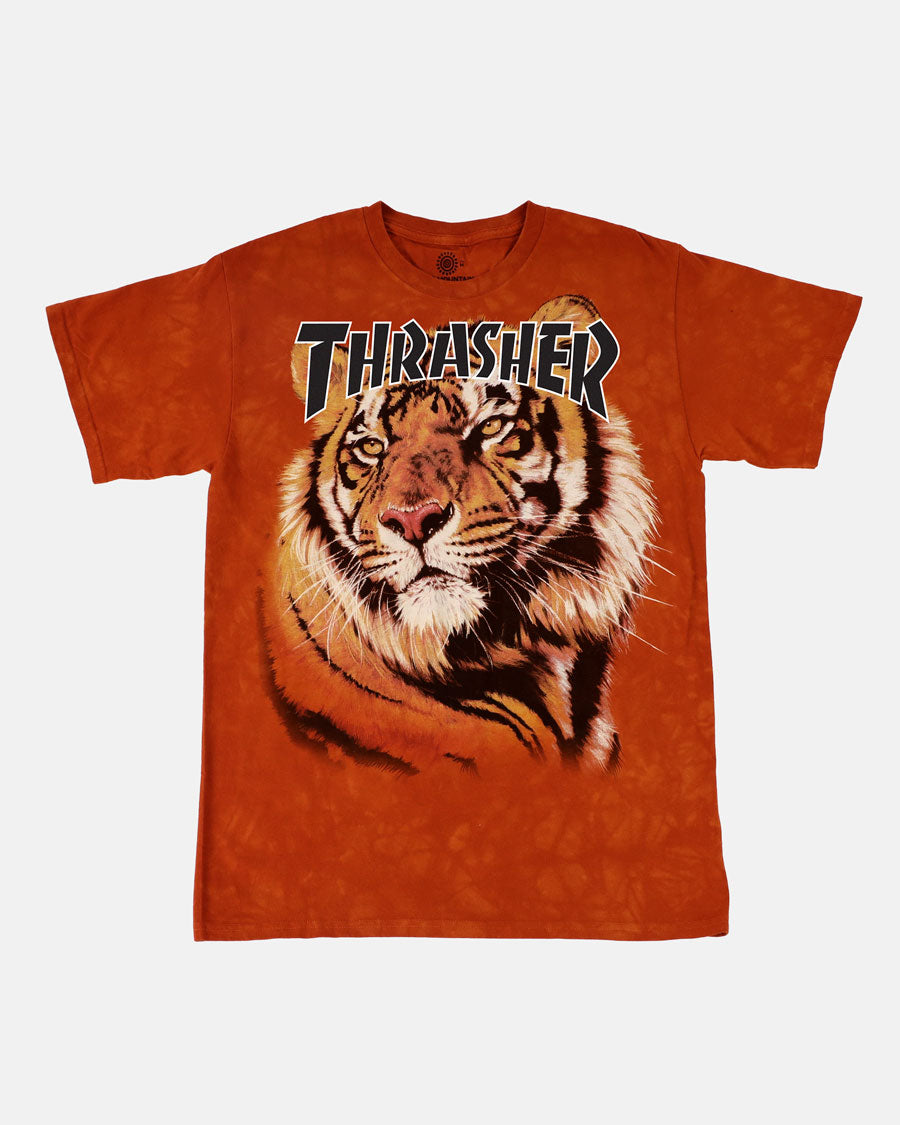 THRASHER TIGER T-SHIRT - ORANGE – Thrasher Magazine
