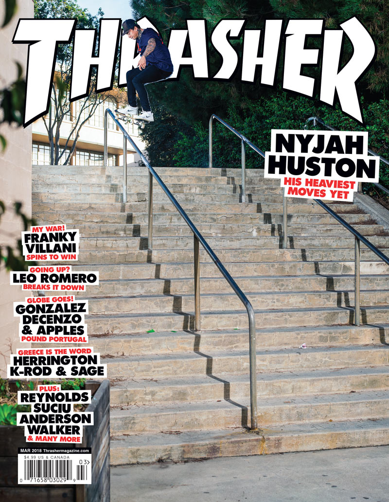 Thrasher magazine outlet november 2018