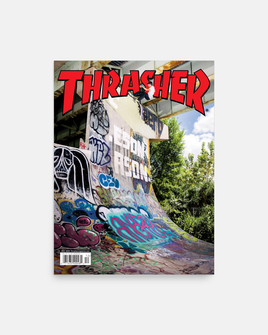 超レア THRASHER THE FIRST 25 YEARS POSTER Thrasher Magazine January 2025 Issue | SoCal Skateshop