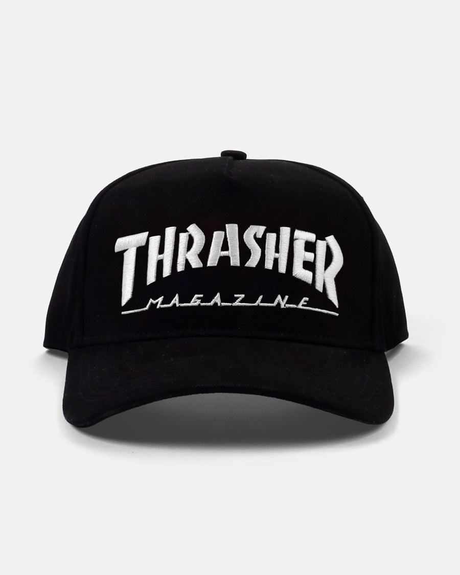 MAG LOGO BALL CAP - BLACK – Thrasher Magazine