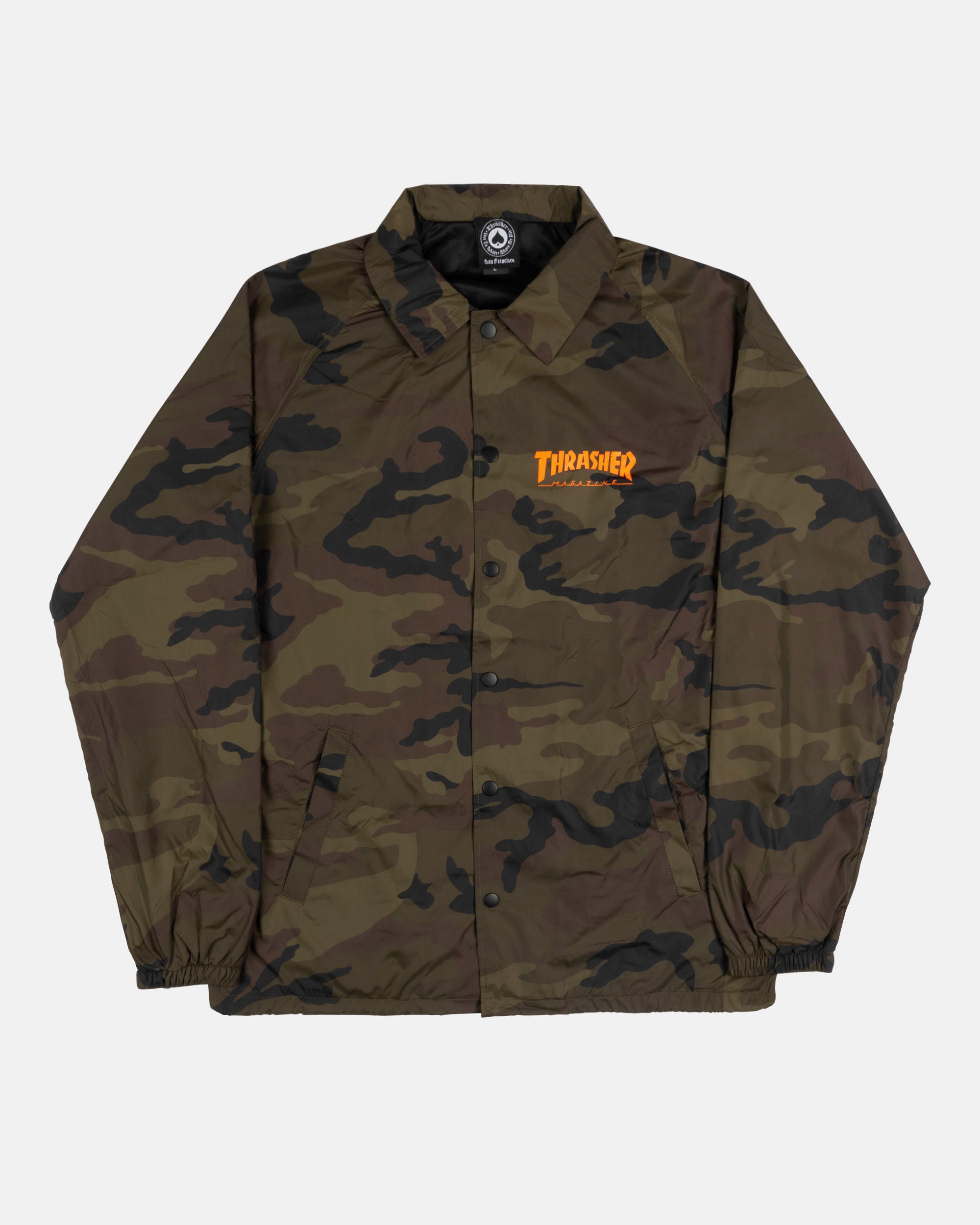 SKATEGOAT - COACH JACKET - CAMO