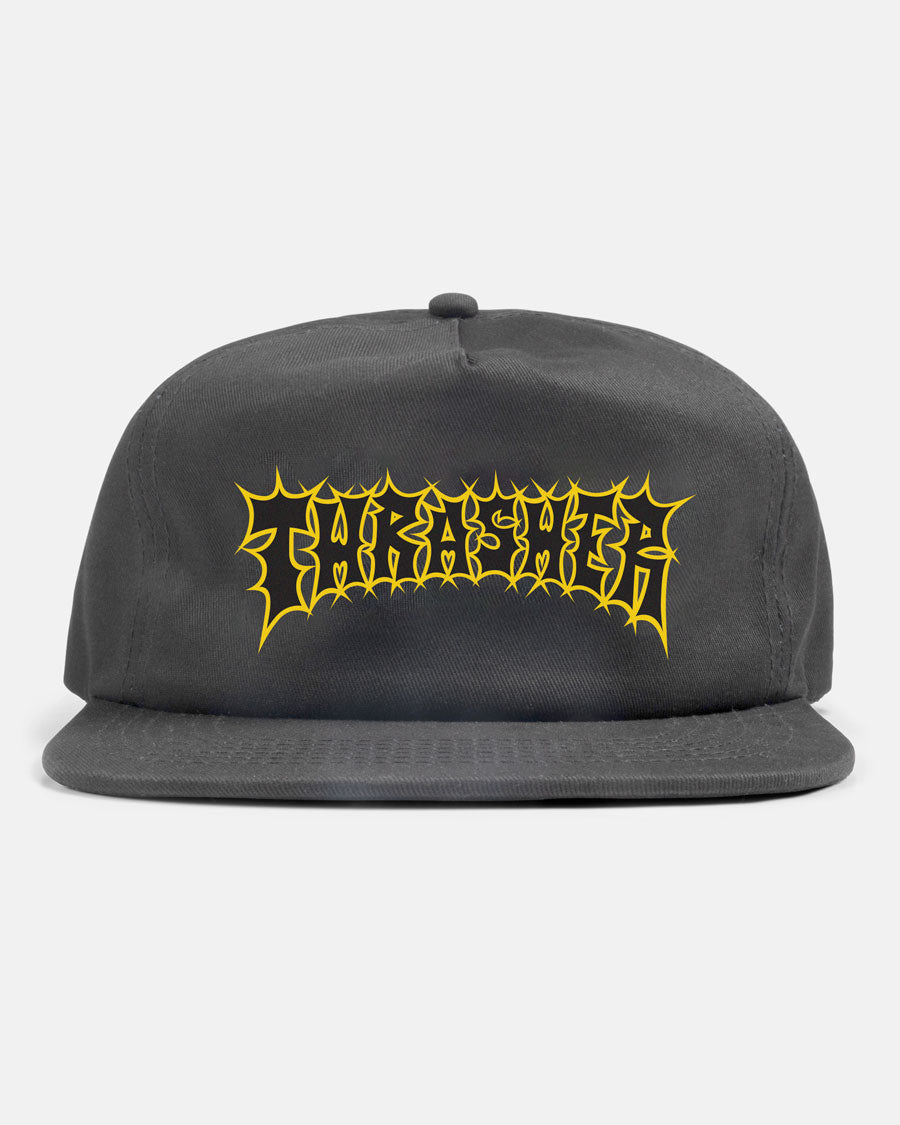 SPIKEY SNAPBACK - CHARCOAL – Thrasher Magazine