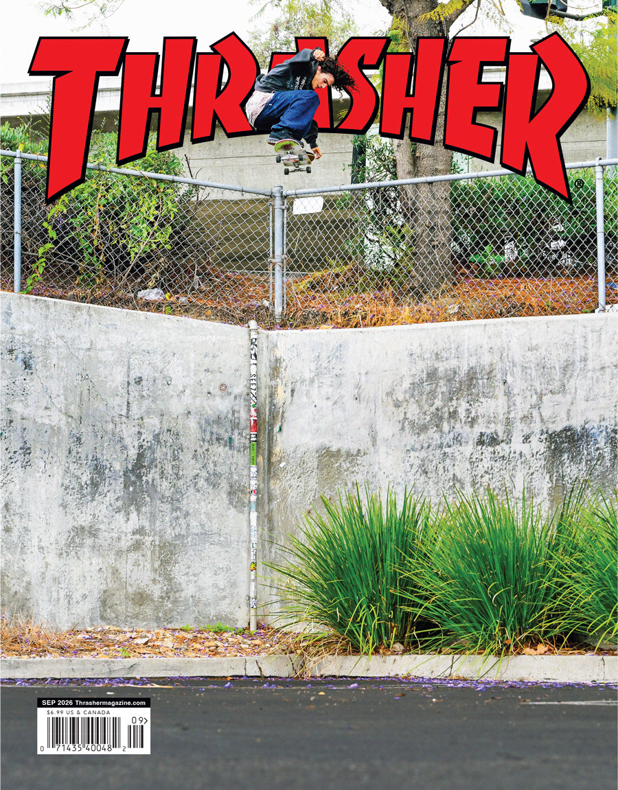 THRASHER MAGAZINE SEPTEMBER 2026 – Thrasher Magazine
