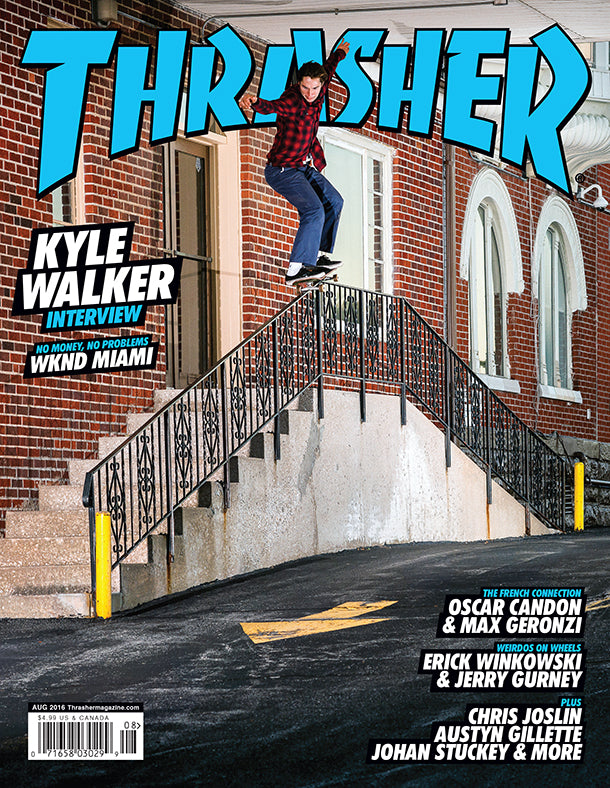 Thrasher Magazine August 2016