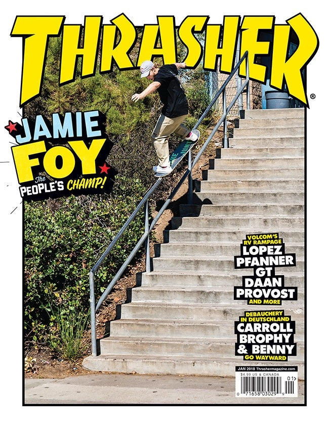 THRASHER MAGAZINE 2016〜2018年　まとめ売り Thrasher Magazine January 2018