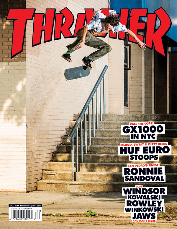 Thrasher Magazine December 2016