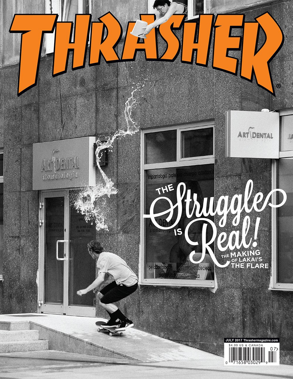Thrasher Magazine July 2017