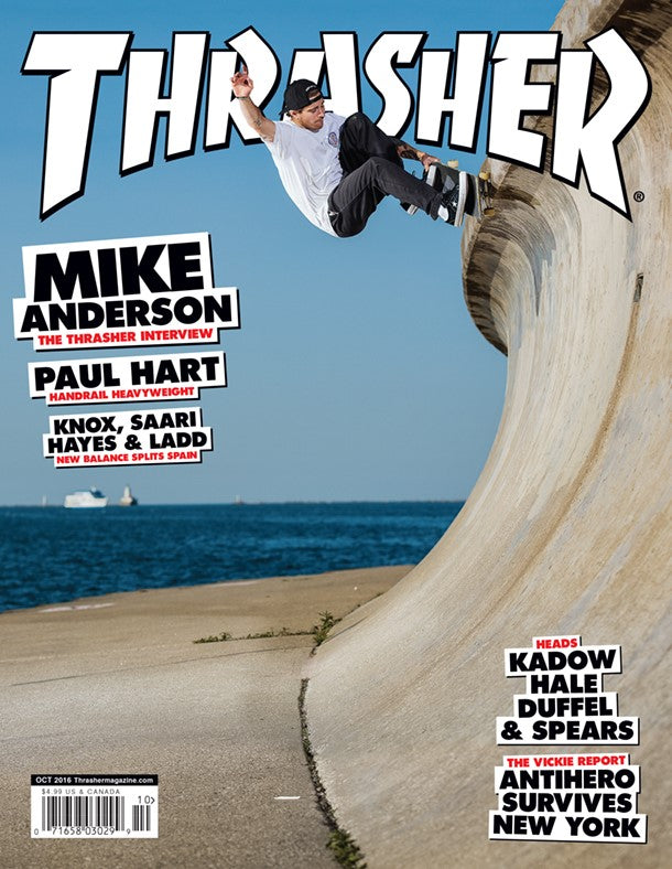 Thrasher Magazine October 2016