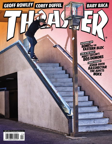 September 2012 Thrasher Magazine