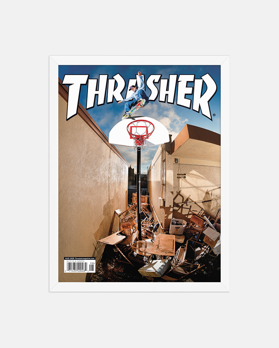 AUGUST 2026 FRAMED POSTER – Thrasher Magazine
