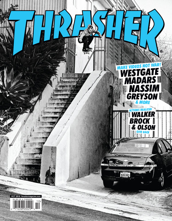 Thrasher Magazine October 2018