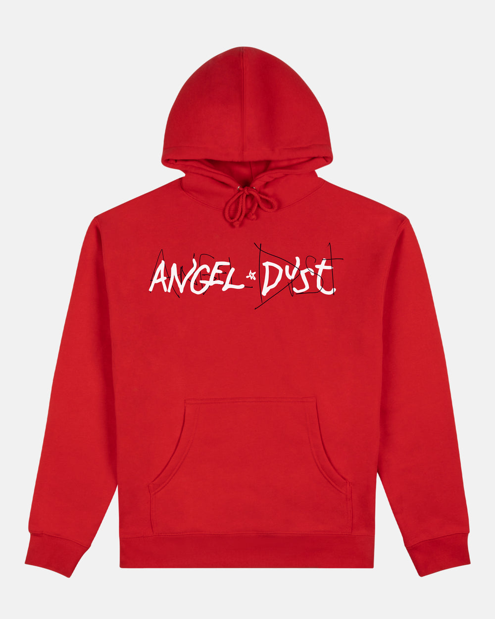 ANGEL DUST - HOODIE - RED – Thrasher Magazine