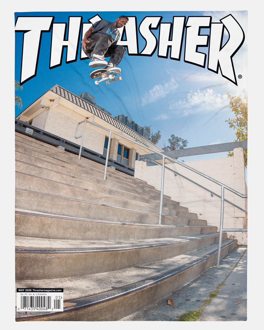 THRASHERマガジン 26冊 セット May 2026 Throw Blanket – Thrasher Magazine