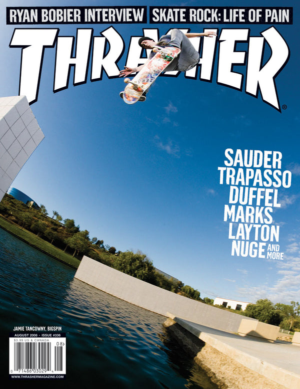 August 2008 Thrasher Magazine