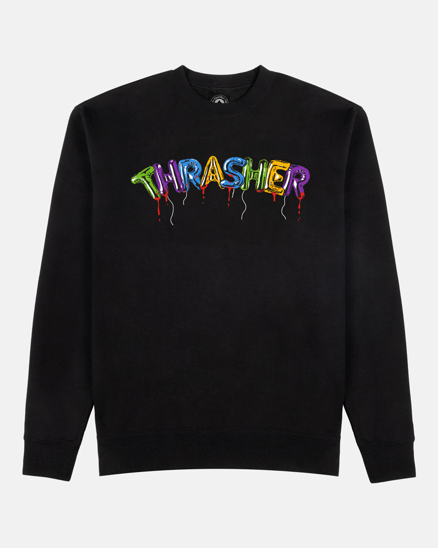 BALLOONS - CREWNECK - BLACK