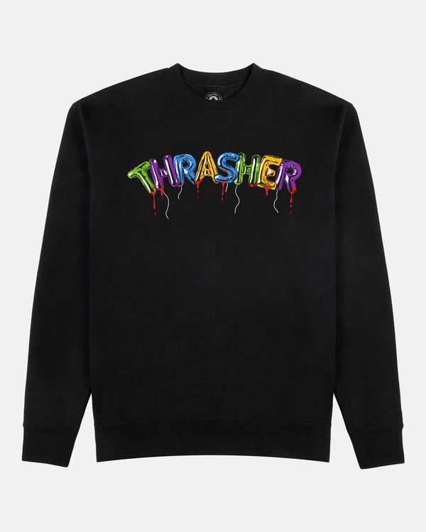 BALLOONS - CREWNECK - BLACK