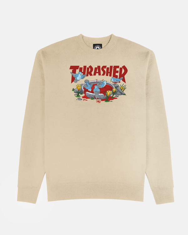 BLOOD BATH - CREWNECK - SAND