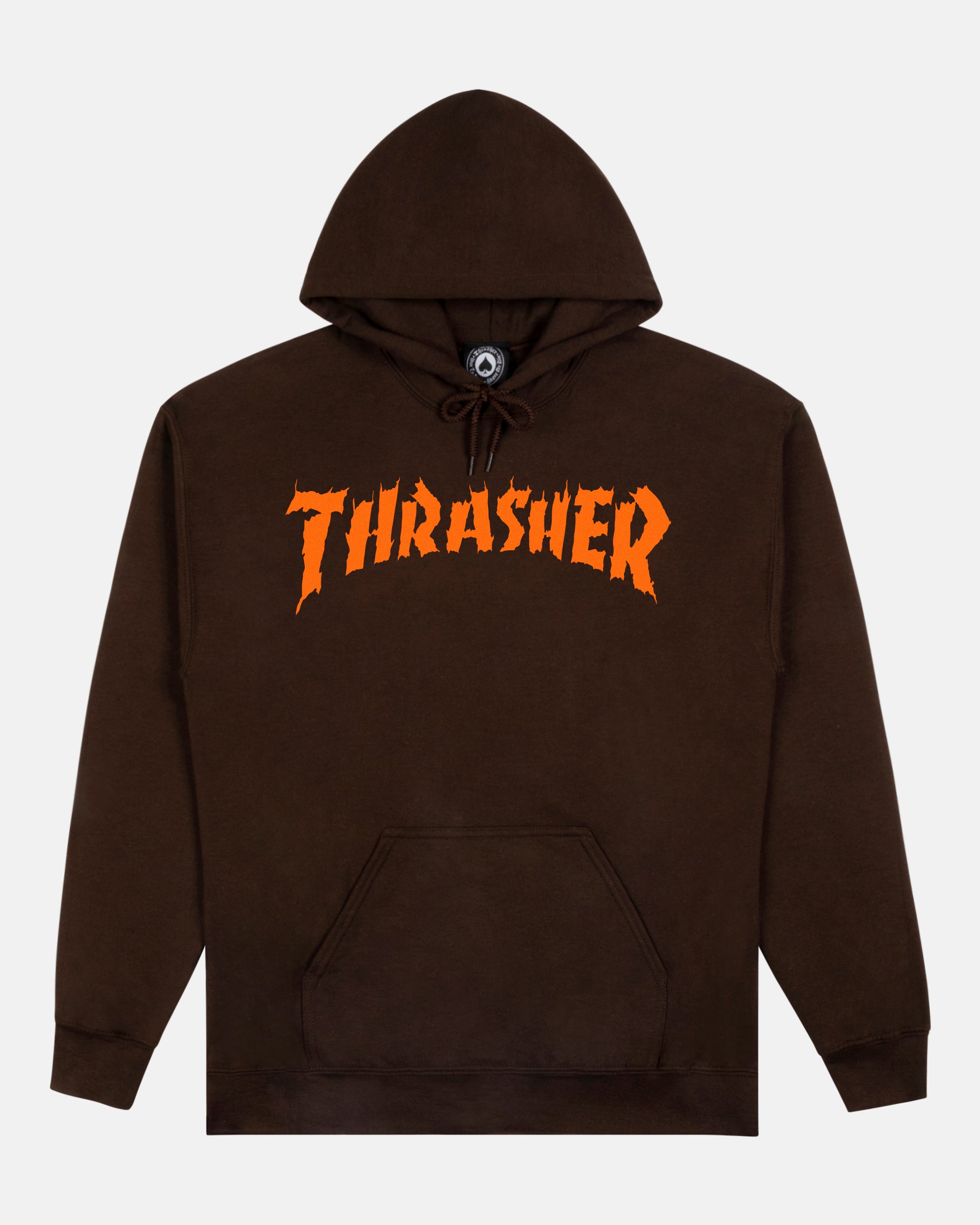 BURN IT DOWN - HOODIE - DARK CHOCOLATE – Thrasher