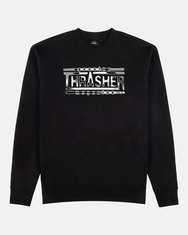CHROME GENUINE - CREWNECK - BLACK