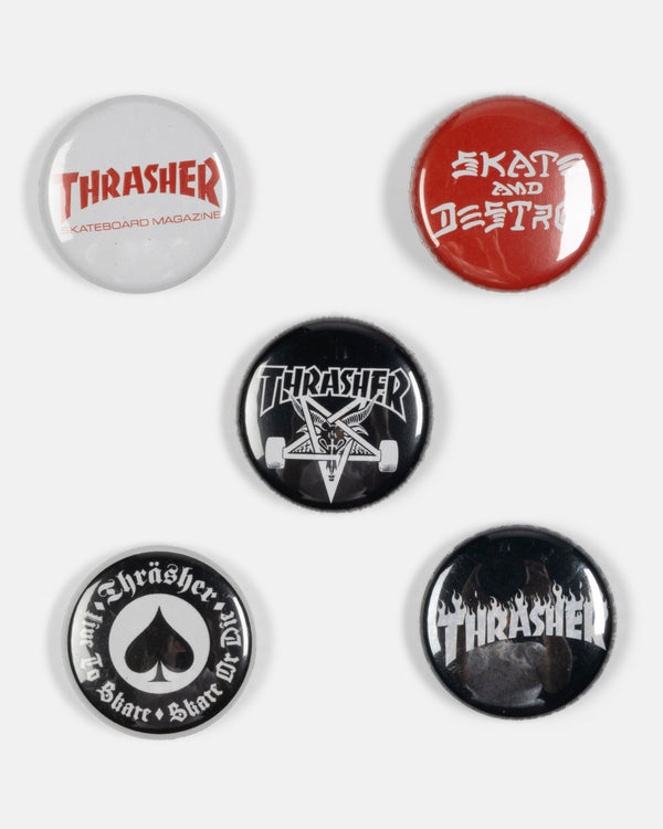 LOGO BUTTONS - 5 PACK