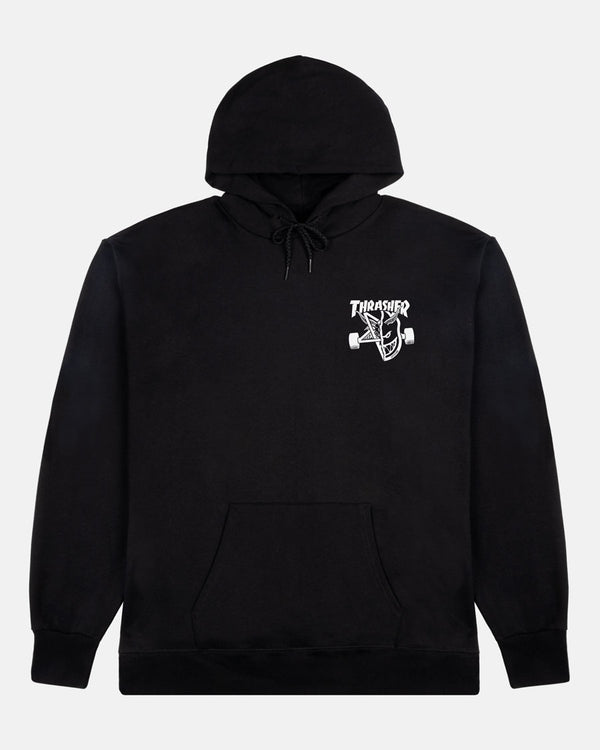 THRASHER X SPITFIRE - CLASSIC SWIRL - HOODIE - BLACK