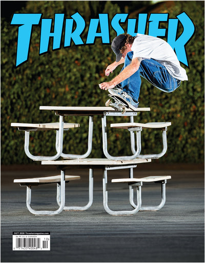 THRASHER MAGAZINE OCTOBER 2026