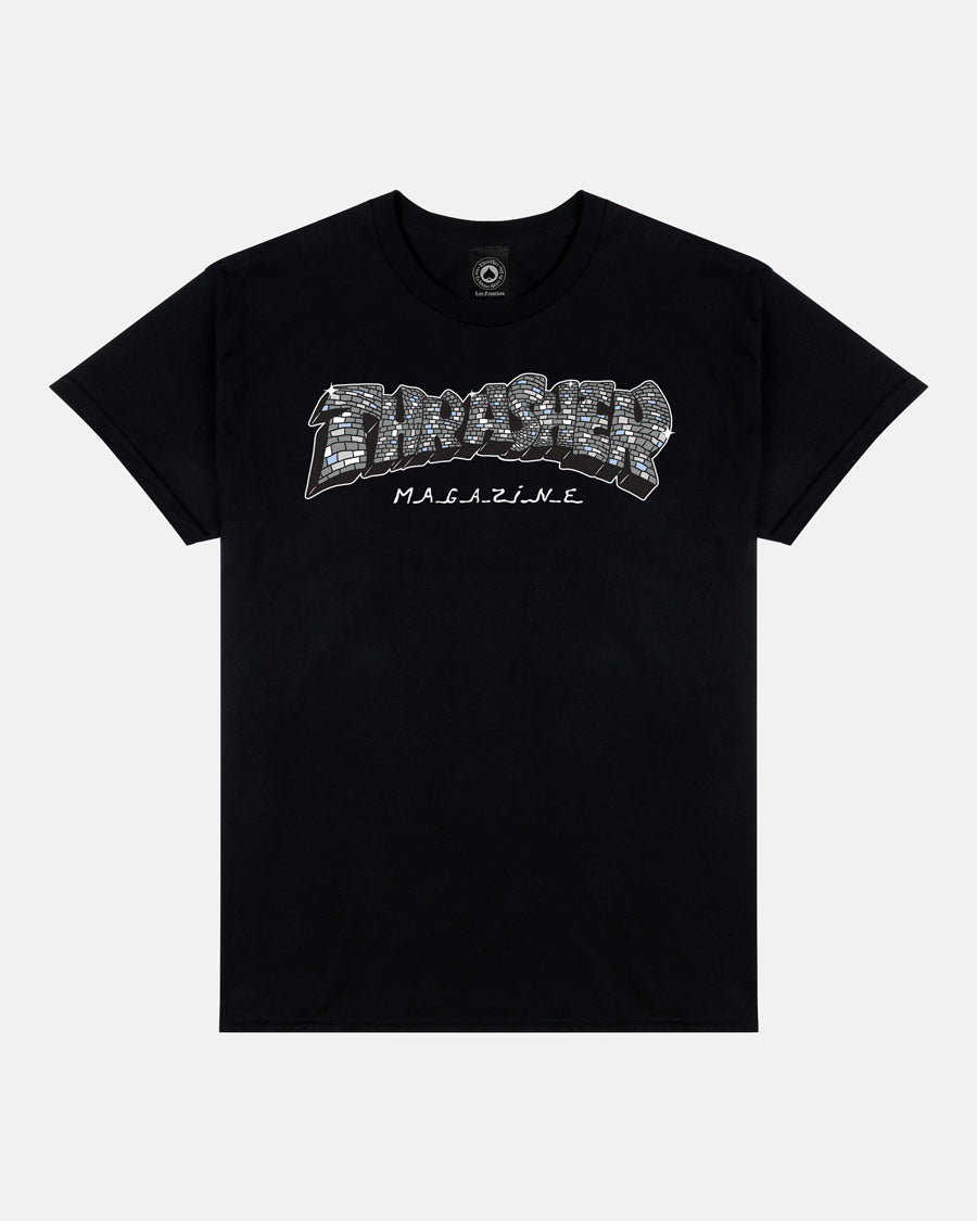 DISCO BY SPANKY - T-SHIRT - BLACK