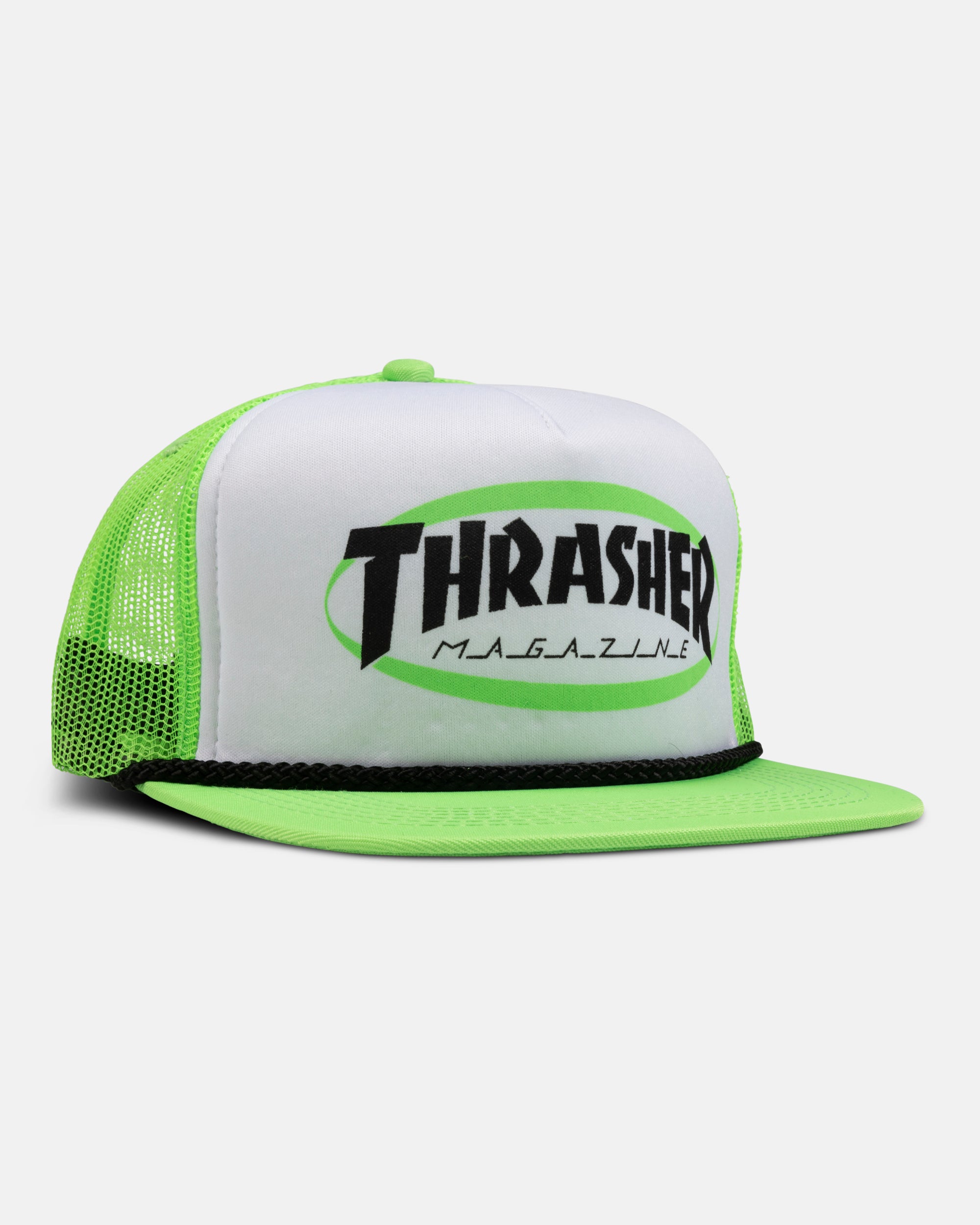 Thrasher Rope Snapback Hat (Olive/Black) – Vú Skateboard Shop