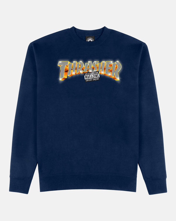 EXPLICIT - CREWNECK - NAVY