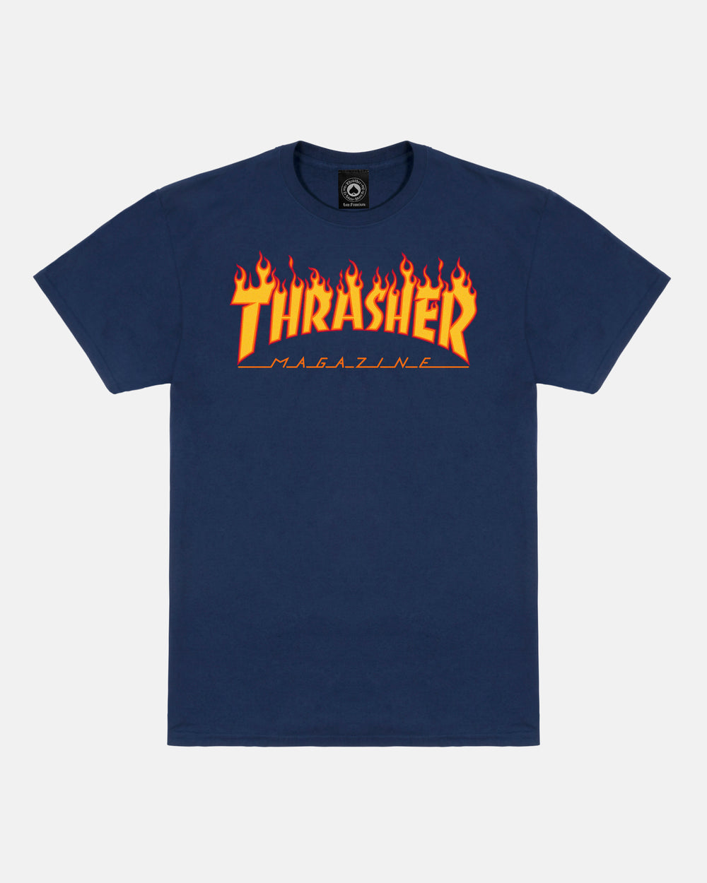 Thrasher Flame Sky Blue T-Shirt