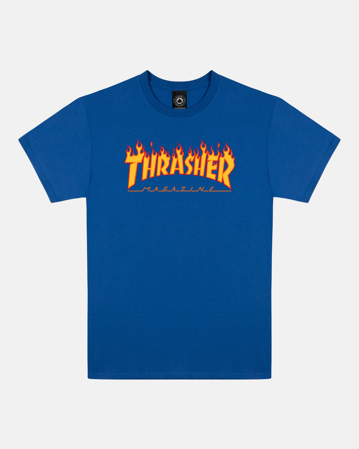 FLAME - TSHIRT - ROYAL BLUE – Thrasher Magazine