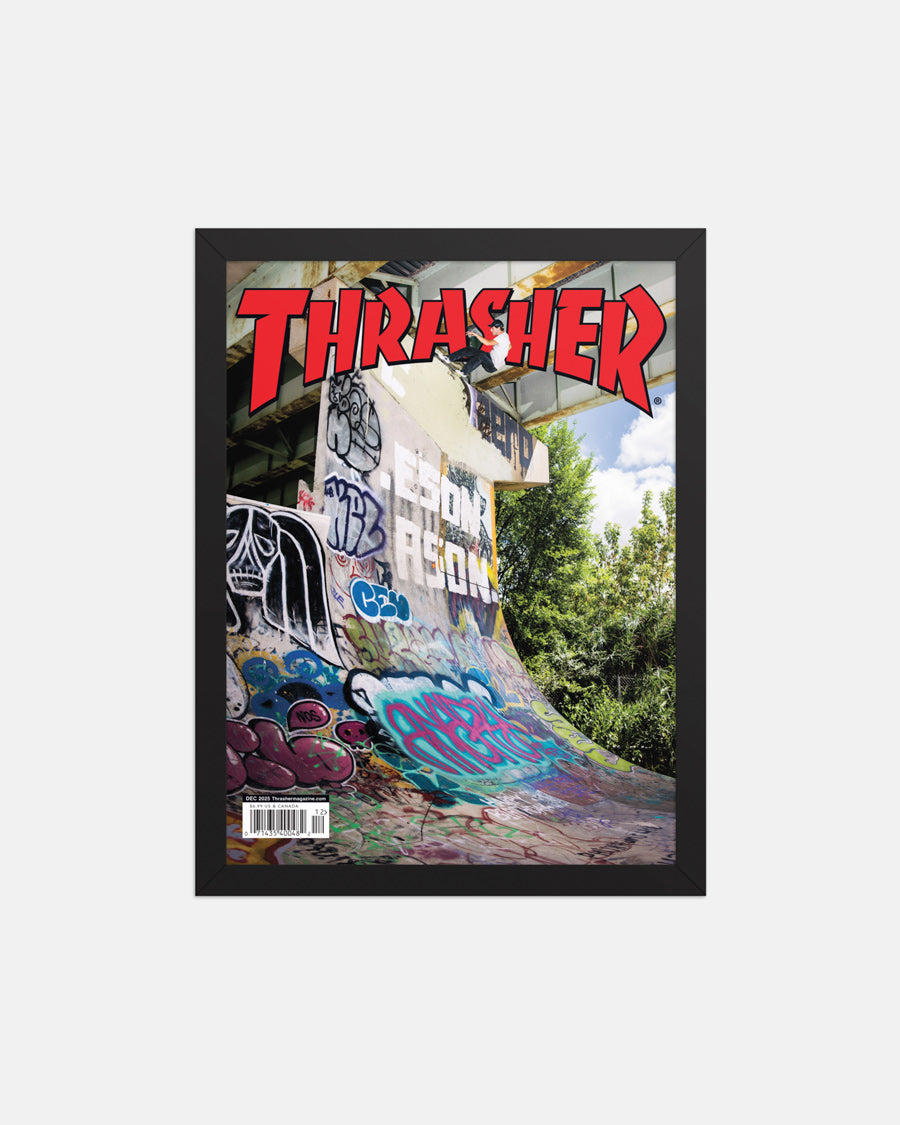 DECEMBER 2025 COVER - FRAMED POSTER