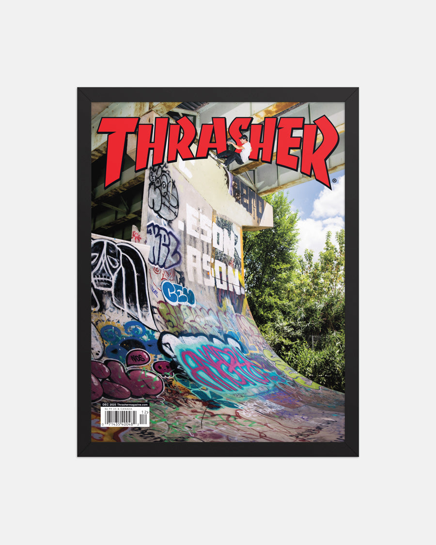 超レア THRASHER THE FIRST 25 YEARS POSTER Experience Thrasher's F50K Madness at fdrskatepark