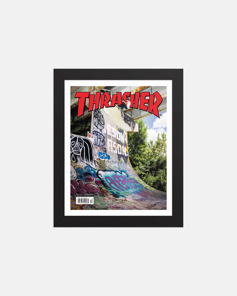 DECEMBER 2025 COVER - FRAMED POSTER