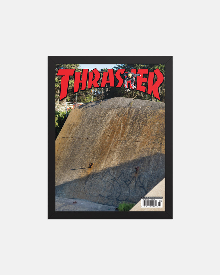 JULY 2025 COVER - FRAMED POSTER