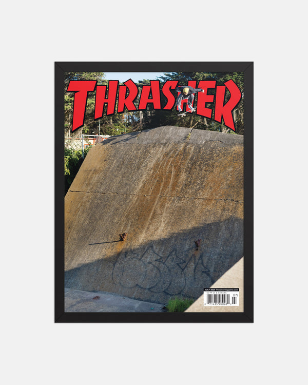 JULY 2025 COVER - FRAMED POSTER