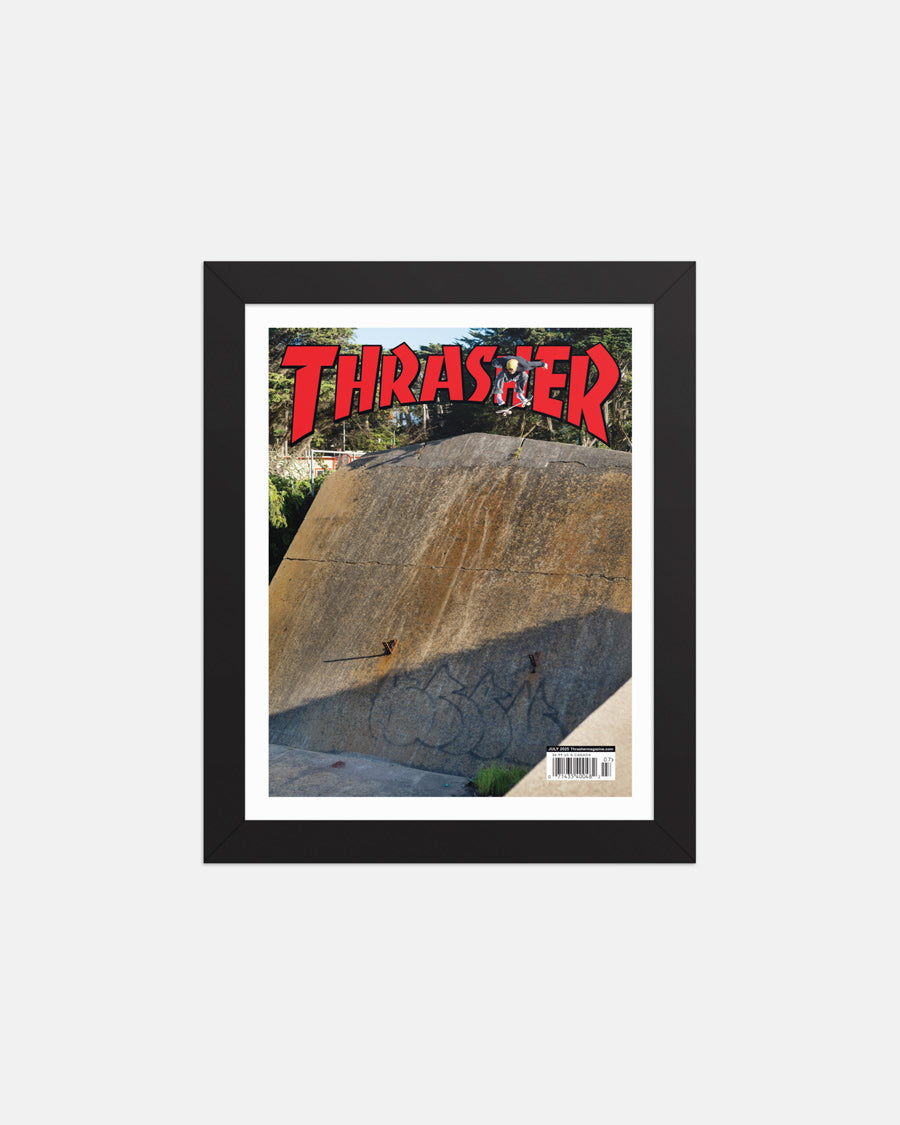 JULY 2025 COVER - FRAMED POSTER