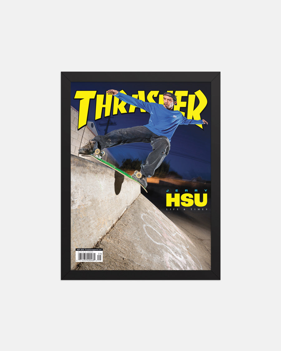 SEPTEMBER 2025 COVER - FRAMED POSTER