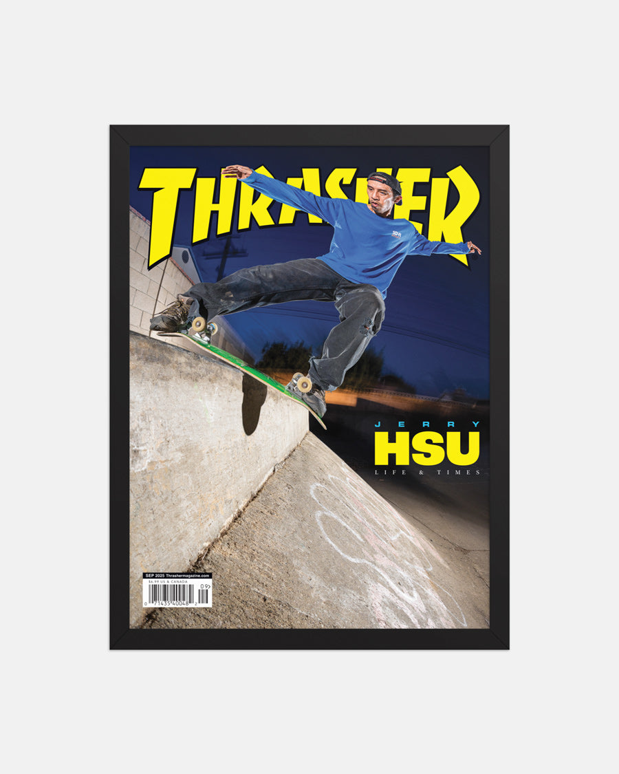 SEPTEMBER 2025 COVER - FRAMED POSTER