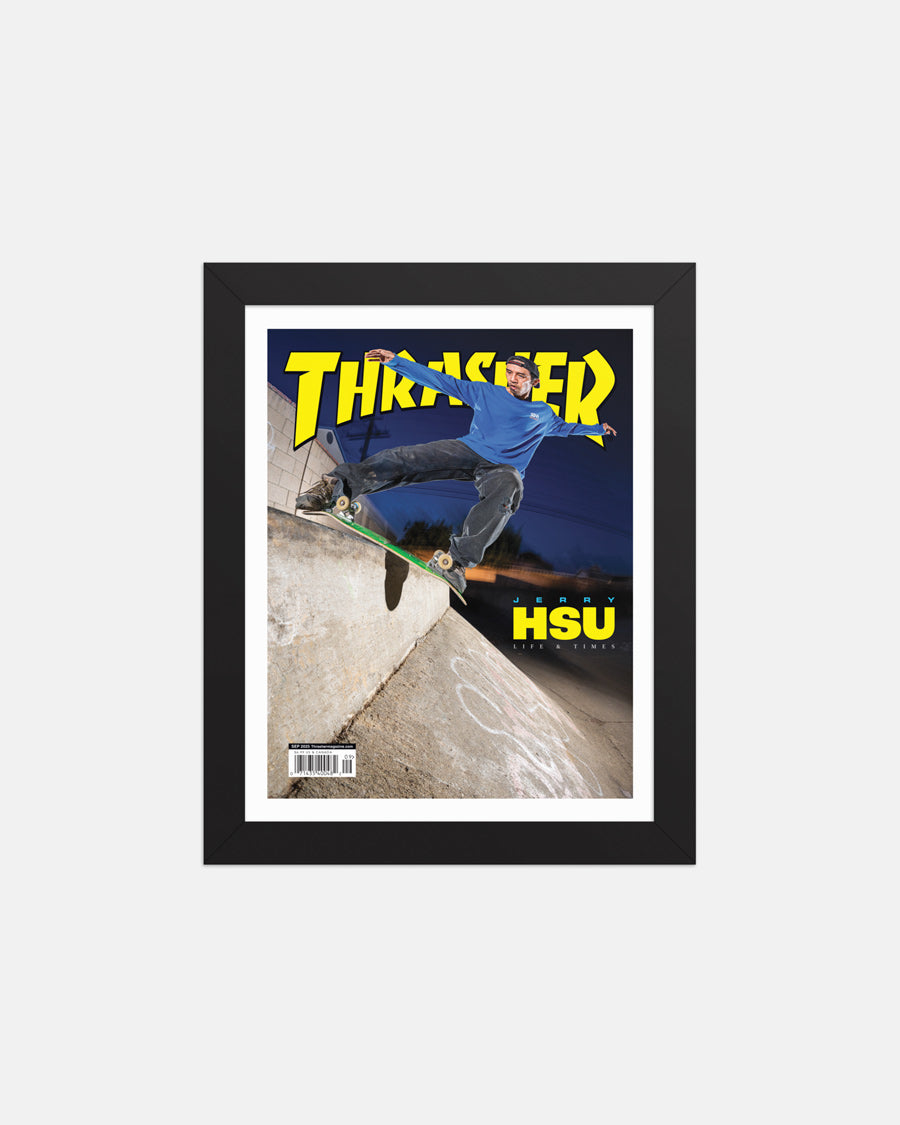SEPTEMBER 2025 COVER - FRAMED POSTER