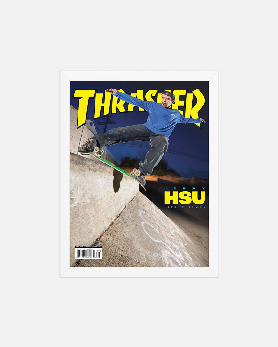 SEPTEMBER 2025 COVER - FRAMED POSTER
